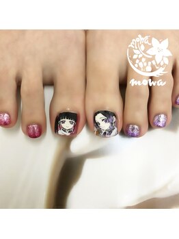 サロンモワ(salon mowa)/☆キャラクターフットネイル☆