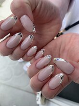 ネイルズビー 国府店(Nail's be)/ガラスフレンチネイル