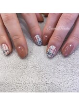 セカンドハウス(second house)/チェックネイル(^-^)