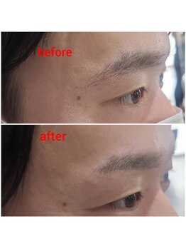 メンズビューティーカフェザパーム 大阪梅田(MEN'S BEAUTY CAFE×THE PERM)/メンズ眉毛Wax&眉毛パーマ