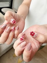 ネイル ドゥ 岡山駅前店(Nail Doux)/フラワーネイル