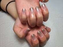 ビーベルネイル(B.Bell Nail)/ラメグラデーション
