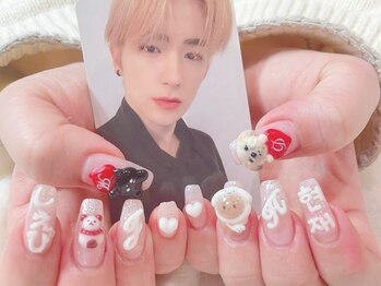 ミイネイル(Me nail)/3Dネイル/推し活ネイル