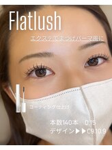 エイム(eim)/フラットラッシュエクステ120本