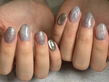 ニコッテ 本厚木(nicotte.)/キラキラネイル/ワンカラー