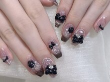 スペラ 大宮店(Spera)/ワンホン感満載キラキラ黒リボン