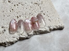 キラキラ桜トレンドデザイン