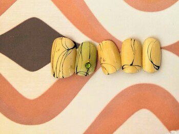 ゆびノさき/イエローネイル