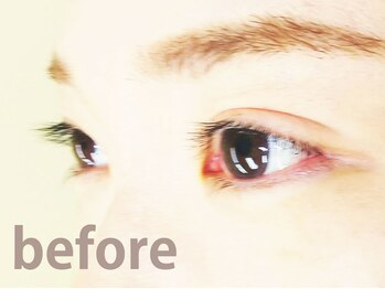 まつげエクステサロン アイズ 浦和店(I's)/まつげパーマビフォー