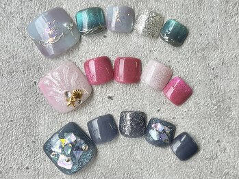 パラグラフ 橋本店(paragraph)/6.7.8月夏の定額フットネイル