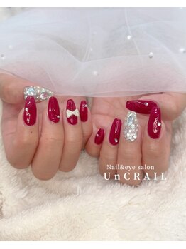 アン クレール(Un CRAIL)の写真/《初回オフ無料★感動の長持ち施術》経験豊富な知識でワンランク上の指先に♪ワンカラー¥5980【画像¥9980】