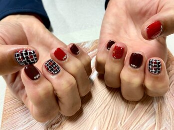 ネイル サロン ヴェレッド(Nail Salon VERED)/タータンチェック