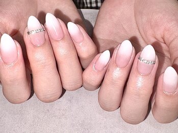 ホワイトグラデーション