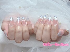 長さ出しチークマグネットネイル