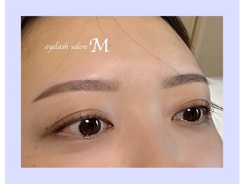 エム(M)/まつパ+黄金比アイブロウwax