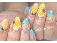 ネイルサロン キリグ(KILIG)/ひまわり海ネイル