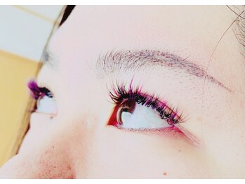 アイラッシュサロンラソーレ(Rasore)/ボリュームラッシュ+カラー毛