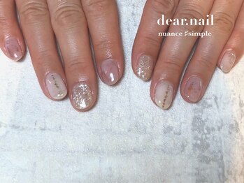 ディアネイル(dear.nail)/ニュアンス#シンプル☆