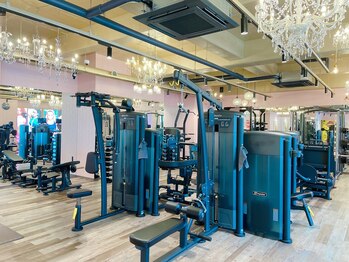 24ダイヤモンドジム 住吉店(24 DIAMOND GYM)/マシンエリア