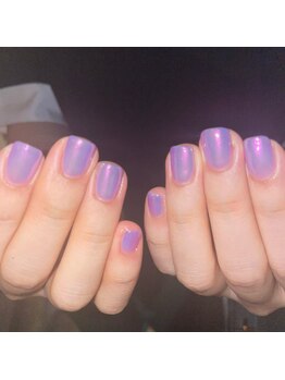 ハラジュクネイルズ(harajukunails)/ミラーワンカラー