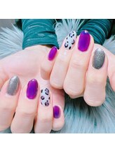 リンクネイル(Link nail)/レオパードネイル