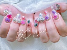 ビーネイル 新松戸(BE NAIL)/押し花デザイン