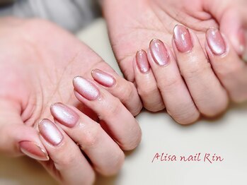 アリサネイル(ALISA NAIL)/ミラーフレンチ