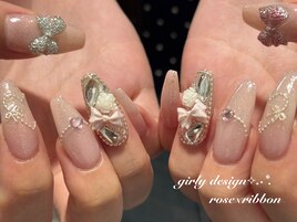 埋めつくしガーリーデザイン