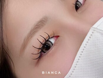 ビアンカ キュポ・ラ川口店(Bianca)の写真/ブラウンエクステ有り!カール×エクステの&Healthy導入店！上向きぱっちり目元に…★