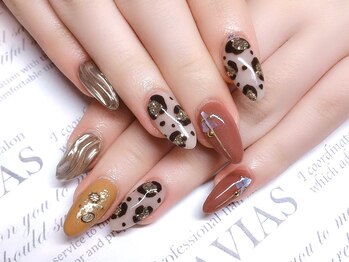 プロフェッショナル ネイルサロン ラヴィアス(LAVIAS)/【定額メニュー】オシャレアート