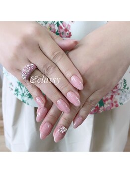 アンドクラッシィ(&classy.)/ローズピンクとラメ