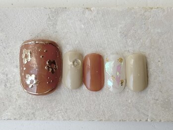 カラ ネイル 中津店(calla nail)/フラワーネイル