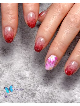 モルフォ 千駄ヶ谷(Morpho)/手描きフラワーアート