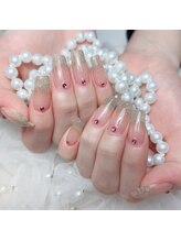 Mネイル/ピンクベージュ