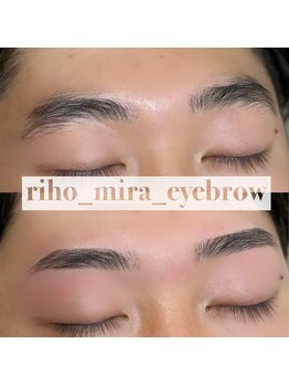 ミラ 渋谷(MIRA)/ストレート眉/渋谷/アイブロウ