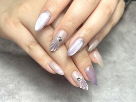 mermaid nail