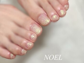 ノエル ネイル(NOEL)/サンダルの季節に◎フットネイル