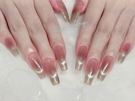 ロングシンプルネイル