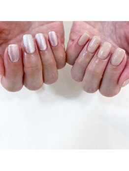 ワンカラージェルネイルショップ イオン新潟東店/シンプルネイル