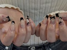 アイネイルズ 梅田店(I nails)/Miku限定ワンホンリボン