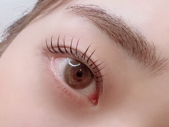 まつげパーマ・パリジェンヌ・アイブロウ専門店menoa南草津店【メノア】/まつ毛パーマ/可愛らしいくるん