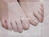 【Foot】ワンカラー/ラメグラ