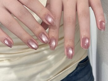 ワンホンマグネットネイル