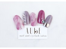 オーブ(AUBE)/3月マンスリーネイル10800円