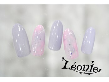 レオニー(Leonie)/パステルマーブルネイル