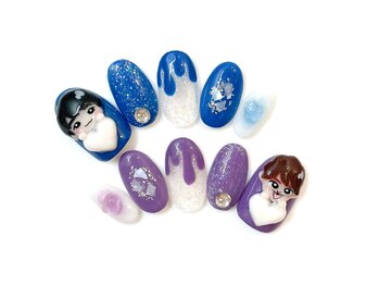 ネイルコレクション ピンク(Nail Collection Pink)/自担ネイル★Aぇ!group♪