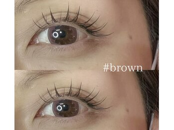 ボアップ 松山店(boappu)/ブラウンまつげエクステ