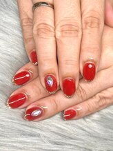 タムタムネイル 本厚木(Tam Tam Nail)/ガラスフレンチ