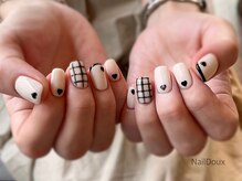 ネイル ドゥ 岡山駅前店(Nail Doux)/ハートネイル