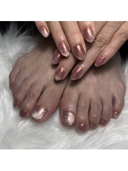 ネイルサロン アニーアンドジーノ(NAIL SALON Annie&Gino)/ハンドネイル×フットネイル